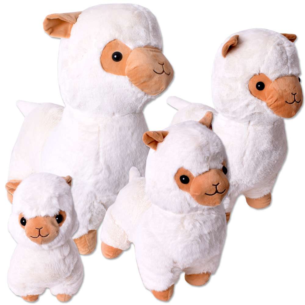 TE-Trend XXL Plüsch Alpaka Alpaca Lama Plüschtier Kuscheltier Deko